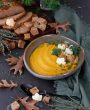Roasted Butternut Squash, Turnip, and Apple Soup