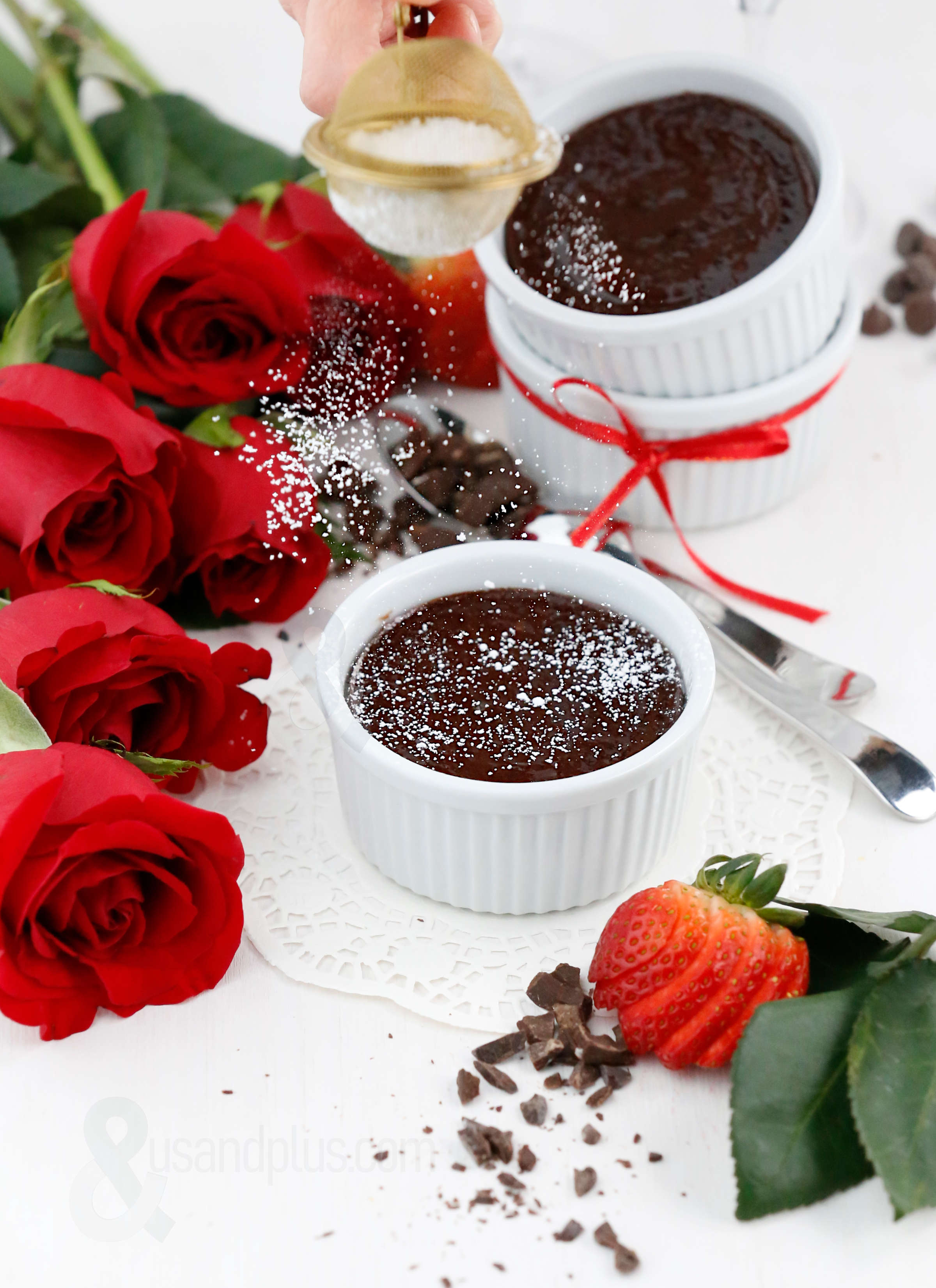 banana chocolate lava cakes recipe