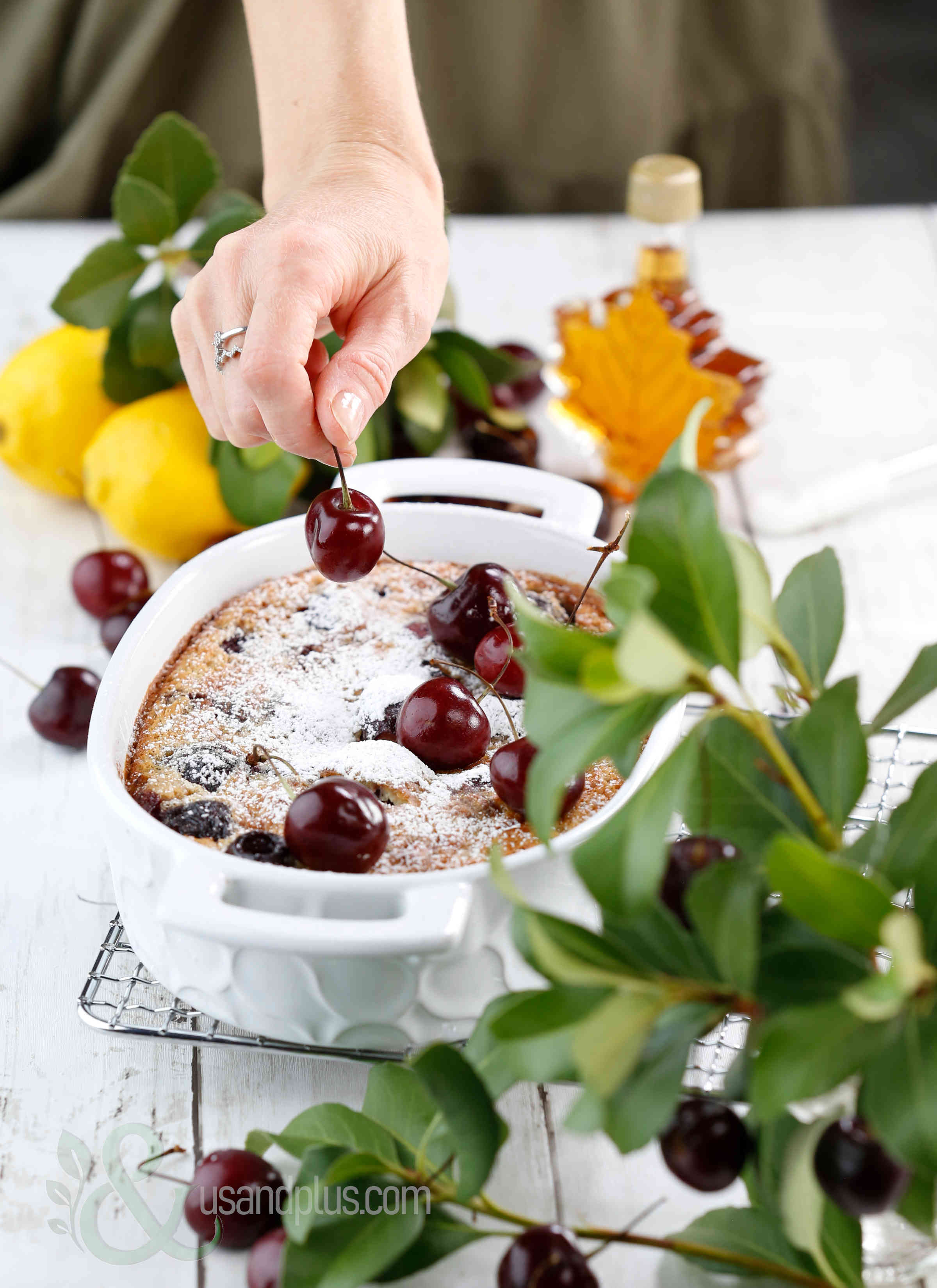 cherry almond clafoutis recipe